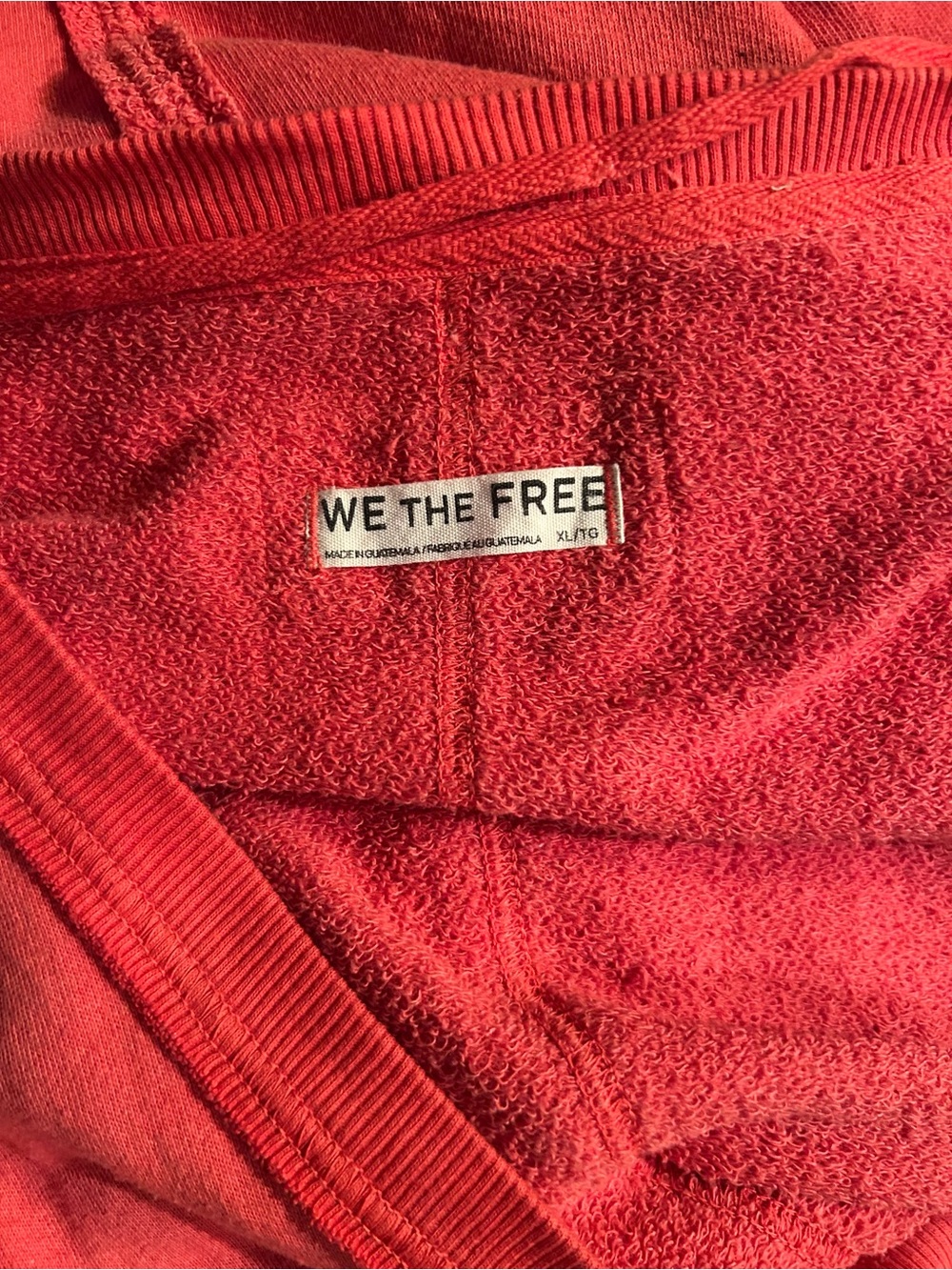We The Free Venice V-Neck Sweatshirt red coral - Picture 11 of 12